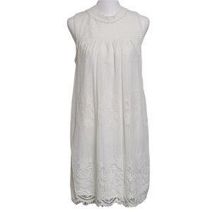 White Shift Dress
